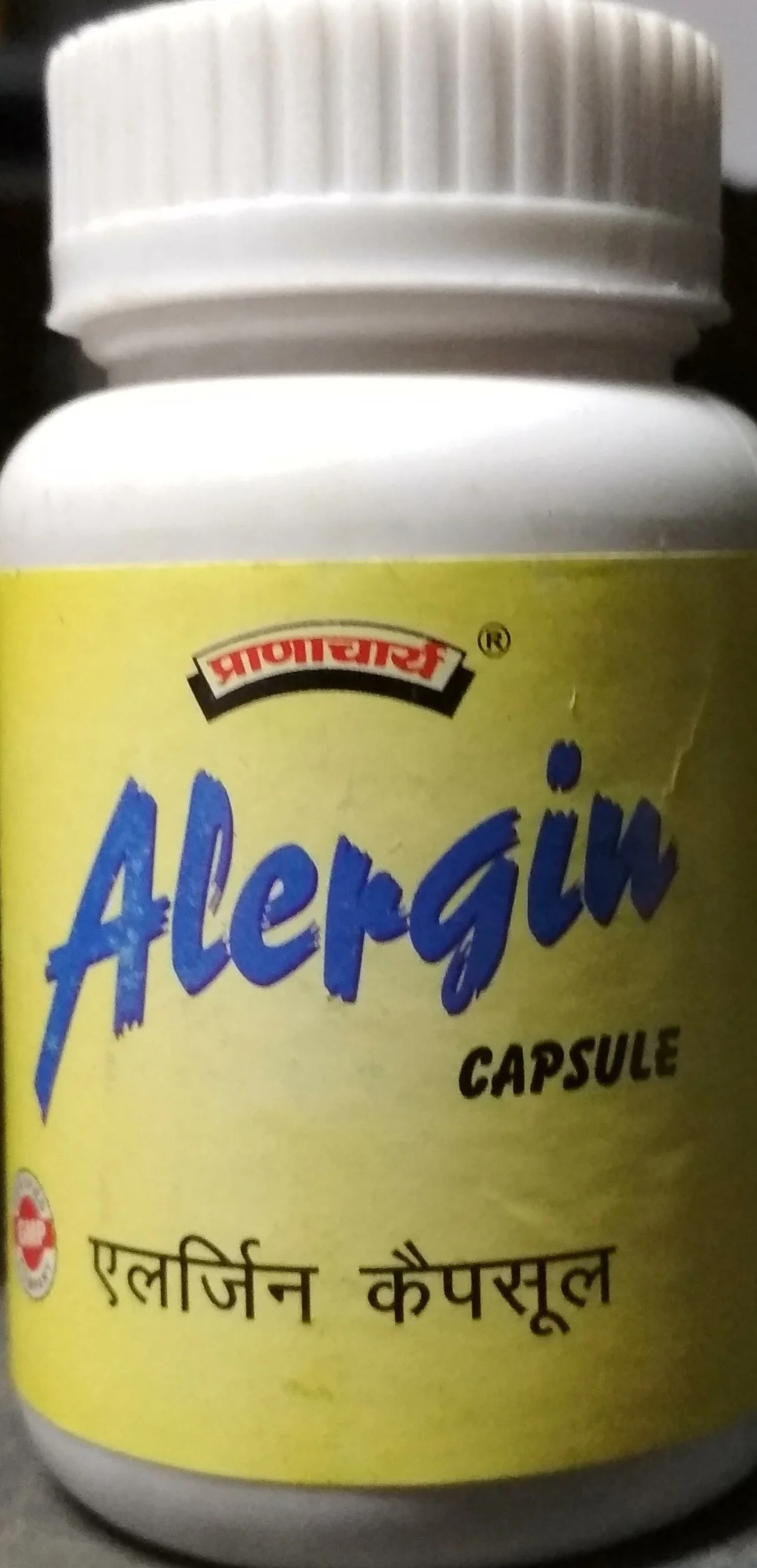 alergin capsule 60cap pranacharya